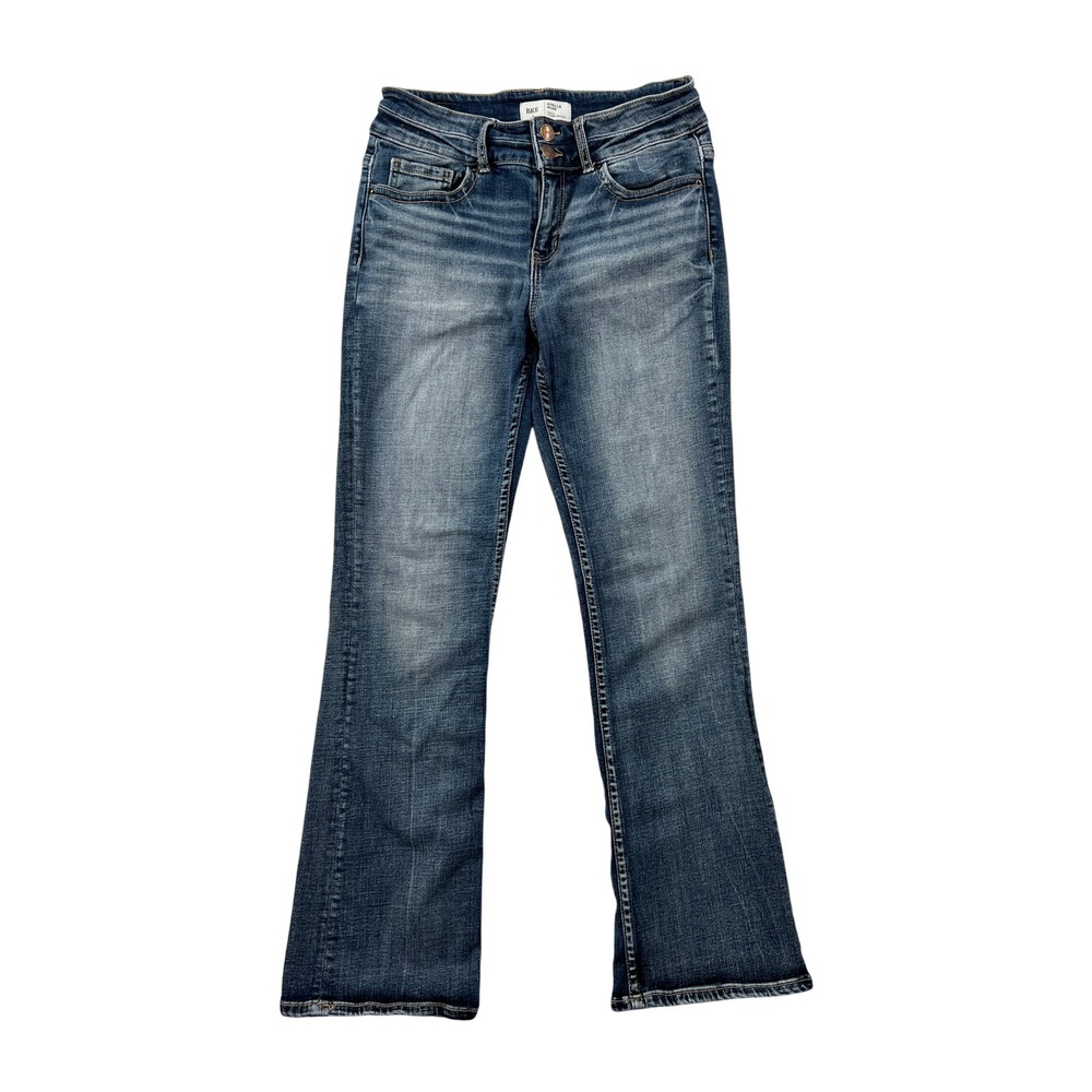 BKE Stella Mid‎ Rise Slim Fit Tailored Bootcut Jeans Blue Womens 30x31.5 Cowgirl